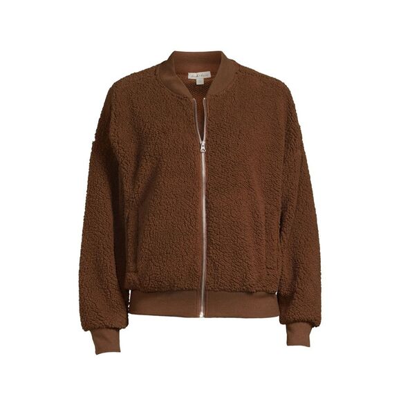 Derek Heart Womens Faux Shearling Sherpa Cabincore M Outdoor Gorpcore Trail Work - Picture 5 of 6